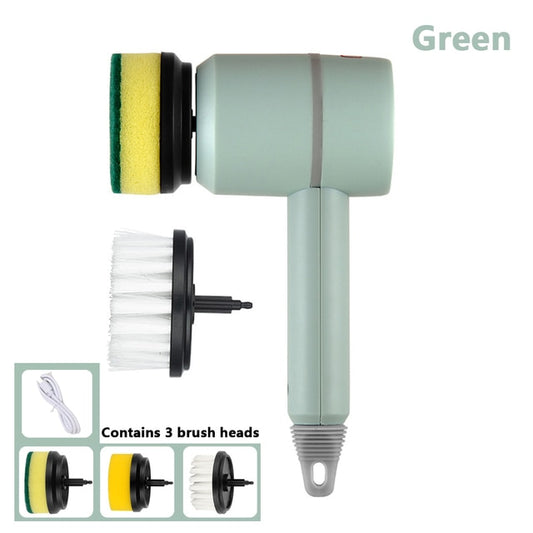 LimpiaFácil Pro — Electric Cleaning Brush