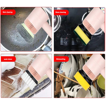 LimpiaFácil Pro — Electric Cleaning Brush