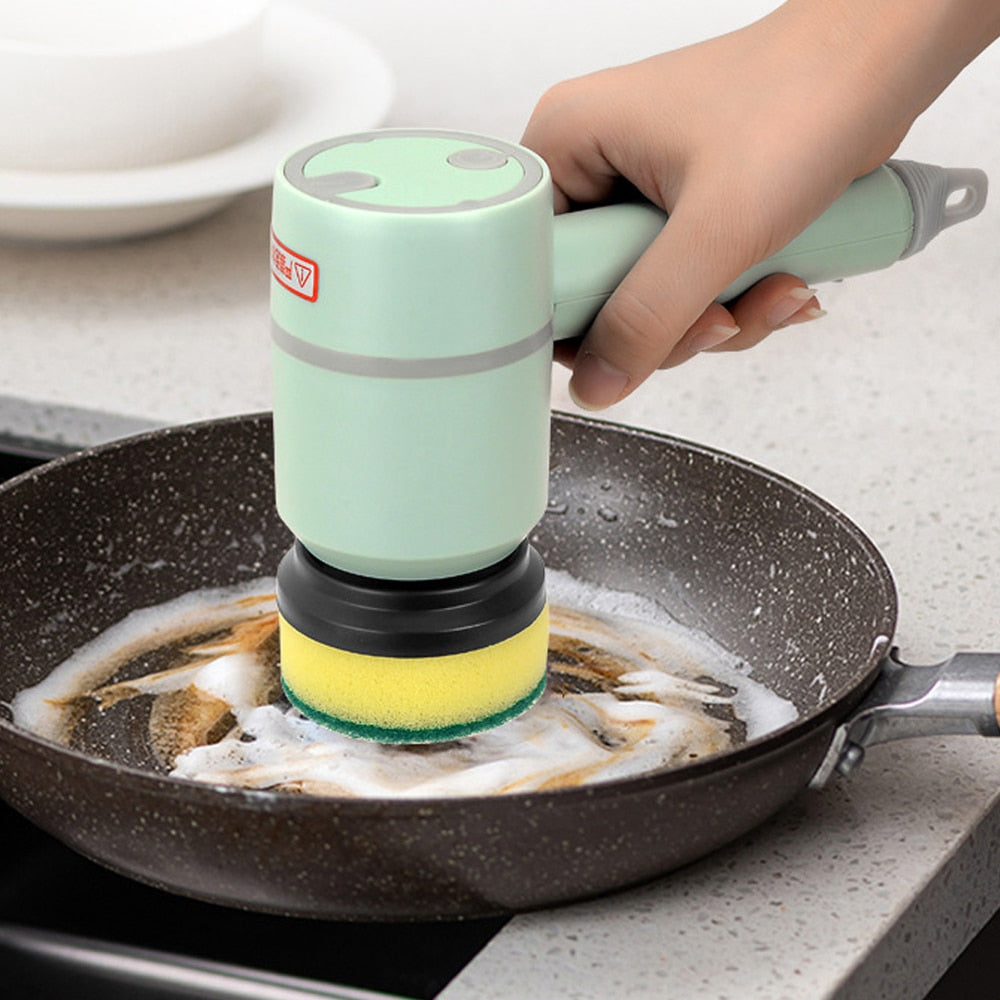 LimpiaFácil Pro — Electric Cleaning Brush