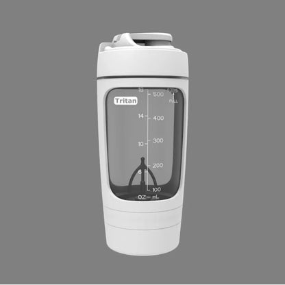 Zyntra PowerShake Electric Protein Shaker Bottle