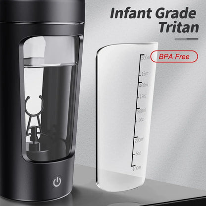 Zyntra PowerShake Electric Protein Shaker Bottle