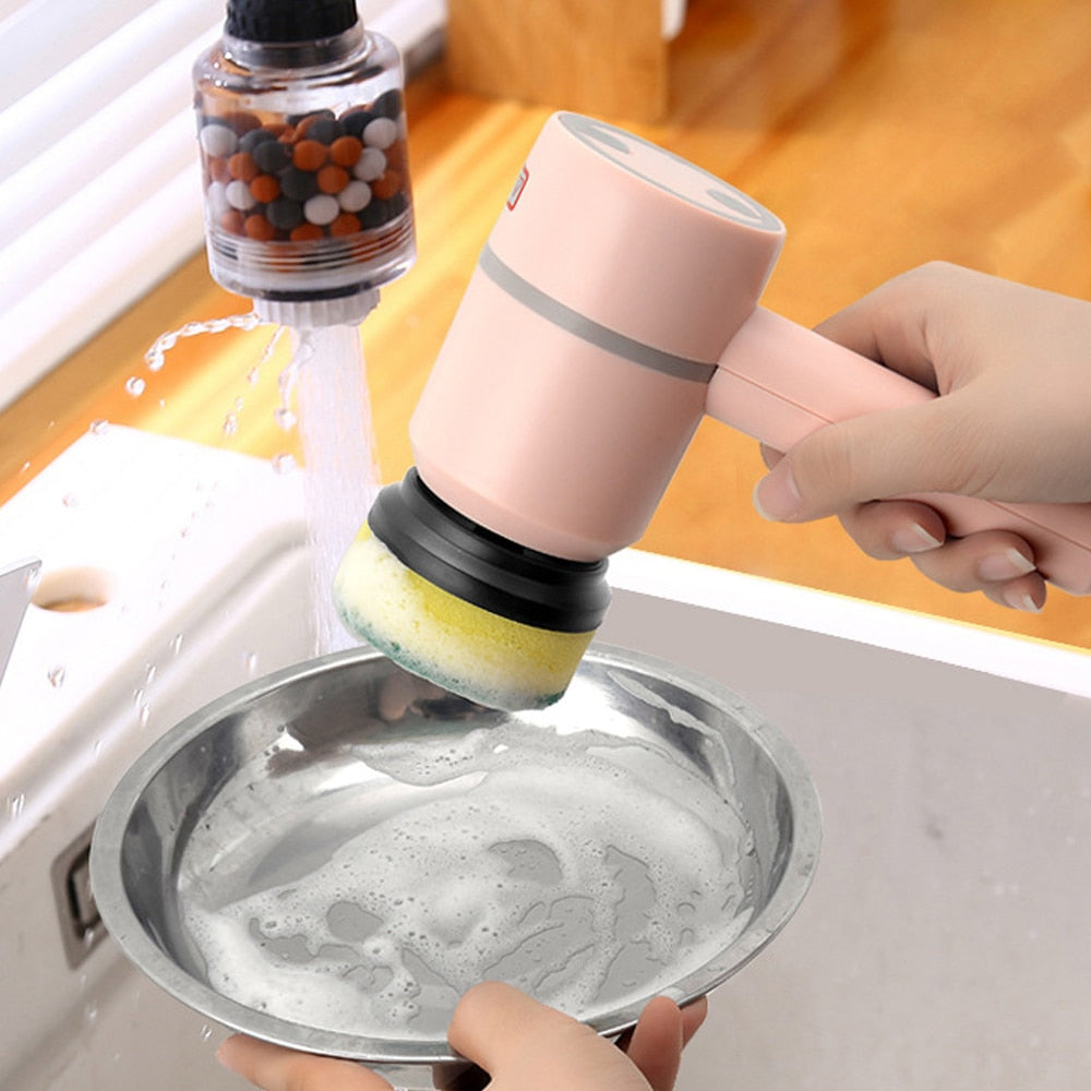 LimpiaFácil Pro — Electric Cleaning Brush